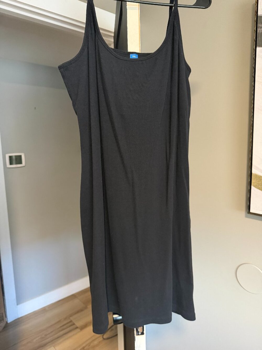Old Navy Ribbed Black Dress sz XL